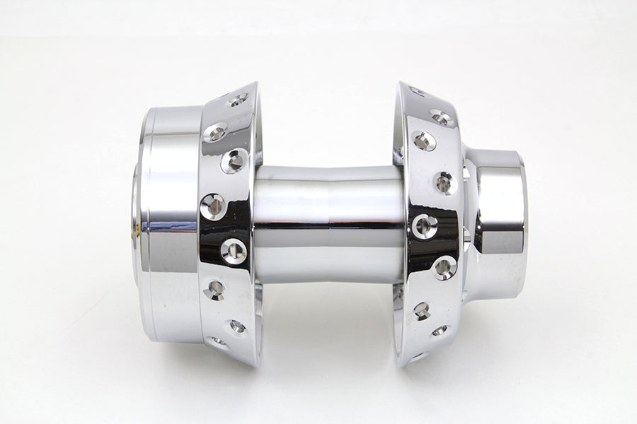 Chrome Front Wheel Hub 3/4 Bearings 2000 / 2006 FXST single disc - front2000 / 2007 FLSTC single disc2000 / 2007 FLST 2000 / 2007 FXDWG 2000 / 2007 FXSTS