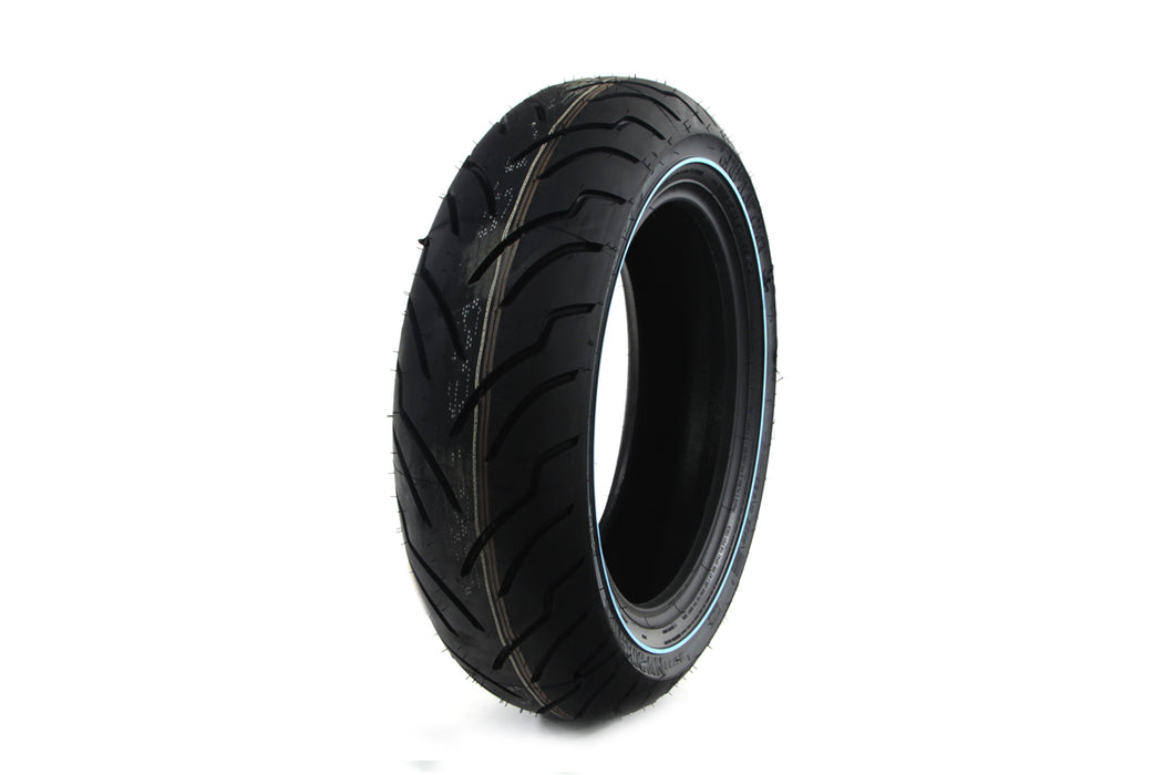 Dunlop American Elite 180/65B x 16 Narrow Whitewall 0 /  Rear 2009 / 2013 FLHR 2009 / 2013 FLHX 2009 / 2013 FLHT 2009 / 2013 FLHTC 2009 / 2013 FLHTCU 2009 / 2013 FLHTCUSE 2009 / 2013 FLHTK 2009 / 2013 FLTR 2009 / 2013 FLTRU 2010 / 2013 FLTRX
