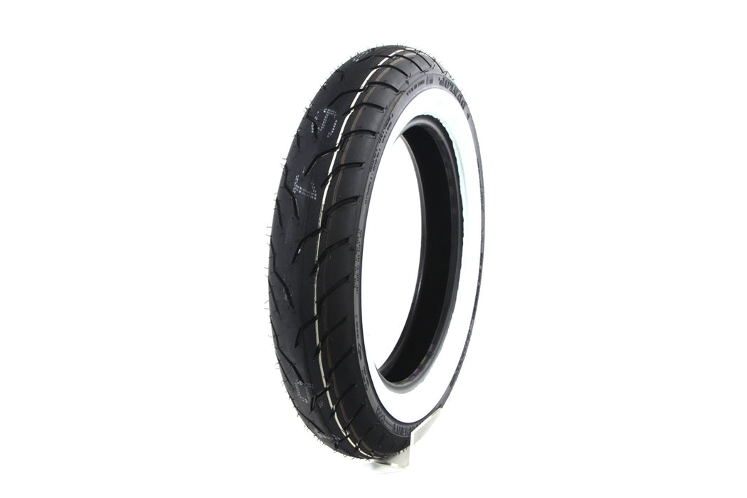 Dunlop American Elite 130/90B x 16 Wide Whitewall 0 /  Front 2009 / 2013 FLHRC FLHRC and TLE Sidecar models