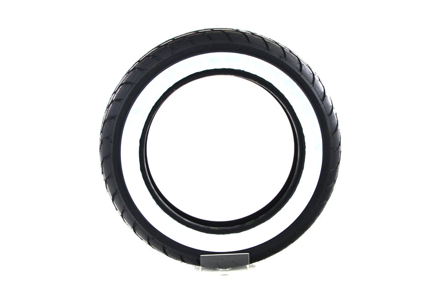 Dunlop American Elite 130/90B x 16 Wide Whitewall 0 /  Front 2009 / 2013 FLHRC FLHRC and TLE Sidecar models