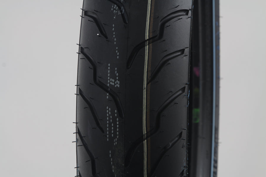 Dunlop American Elite 130/80B 17 Narrow Whitewall 0 /  Front 2009 / UP FLHR 2009 / UP FLHTCU 2009 / UP FLHTK 2009 / UP FLHTKSE 2009 / UP FLHX 2009 / 2013 FLHT 2009 / 2013 FLHTC 2009 / 2013 FLHTCUSE 2009 / 2013 FLTR 2009 / 2013 FLTRU