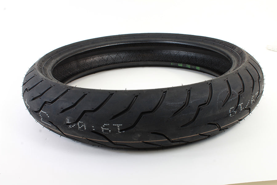 Dunlop American Elite 130/60B x 19 Blackwall Tire 0 /  Front 2011 / UP FLHXSE 2012 / 2013 FLTRXSE 2013 / 2014 FLHRSE 2017 / 2018 FLHRXS 2014 / UP FLHX 2014 / UP FLHXS 2015 / UP FLTRX 2015 / UP FLTRXS 2009 / UP FLT