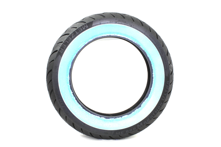 Metzeler ME888 Marathon MV85B x 16 Rear Wide Whitewall Tire 0 /  Rear