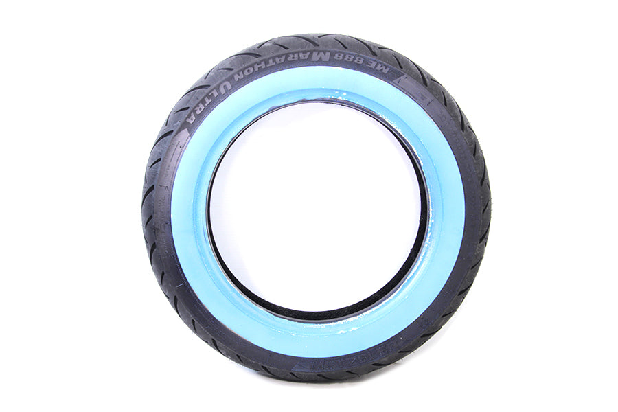 Metzeler ME888 Marathon 130/90 x 16 Rear Wide Whitewall 0 /  Rear