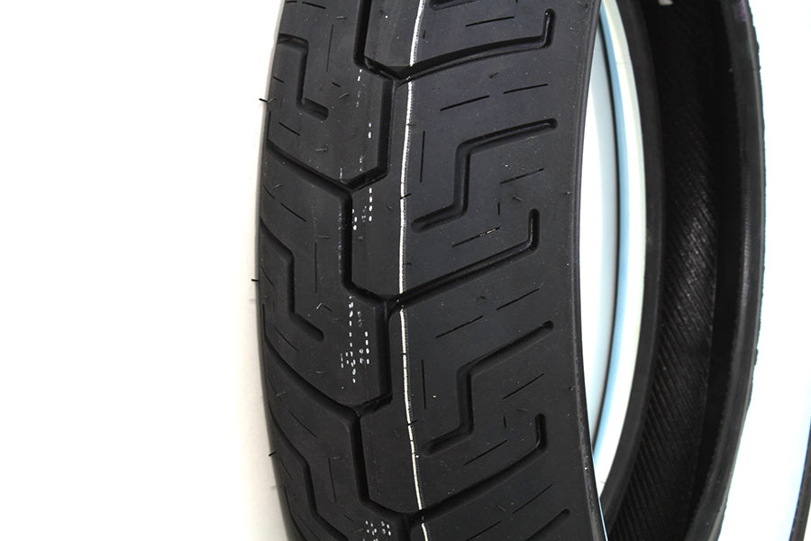 Dunlop D401 150/80B x 16 Rear Wide Whitewall Tire 0 /  Rear 2004 / UP XL Except XL1200XS,XL1200NS,XL1200CX,XL1200X,XL1200V,XR1200