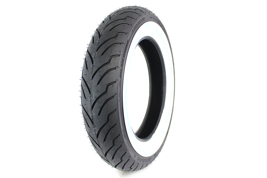 Dunlop American Elite MU85B16 Wide Whitewall Tire 2003 / 2003 FLSTS 2003 / 2017 FLSTC 2005 / 2017 FLSTN 2011 / 2013 FXS 2004 / 2008 FLHR Except 2007-2008 FLHRSE2004 / 2008 FLHRC 2004 / 2008 FLHT 2004 / 2008 FLHTCU 2004 / 2008 FLHX 2004 / 2008 FLTR