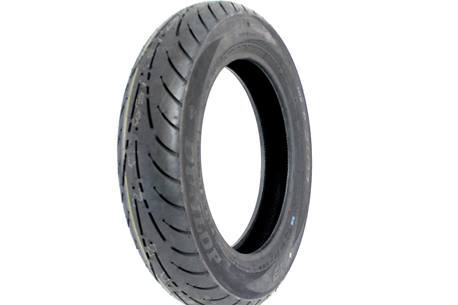 Dunlop Elite 4 130/90B16 Blackwall Tire 1981 / 2003 XL Except XL1200 Sport1982 / 2000 FXR 1982 / 1992 FXRT 1984 / 1990 FXST 1984 / 1994 FXSTC 1984 / 1994 FXSTS 1991 / 2001 FXD Except 2000-2001 FXDX