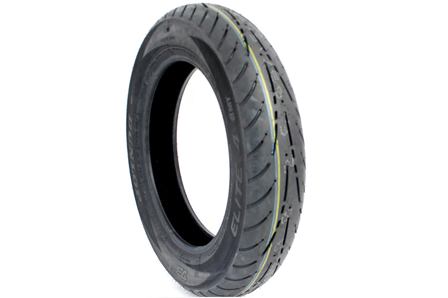 Dunlop Elite 4 130/90B16 Blackwall Tire 1981 / 2003 XL Except XL1200 Sport1982 / 2000 FXR 1982 / 1992 FXRT 1984 / 1990 FXST 1984 / 1994 FXSTC 1984 / 1994 FXSTS 1991 / 2001 FXD Except 2000-2001 FXDX