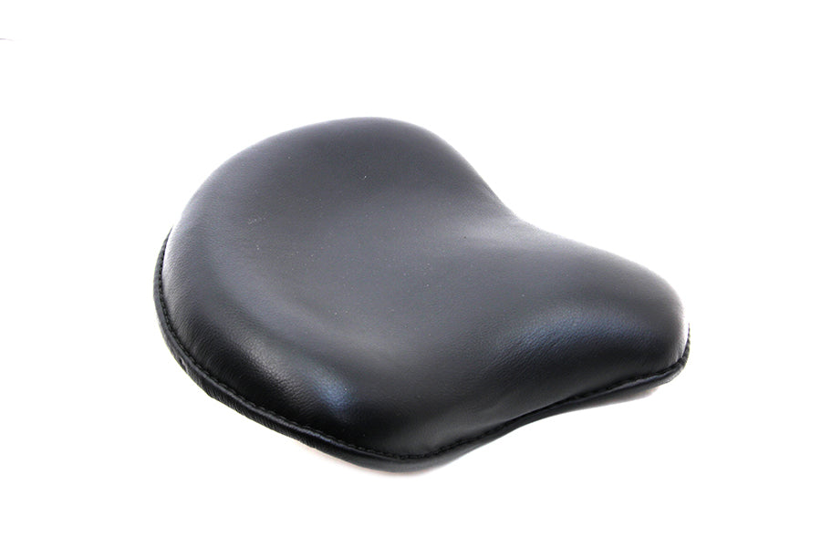 Black Leather Solo Seat 0 /  Custom application