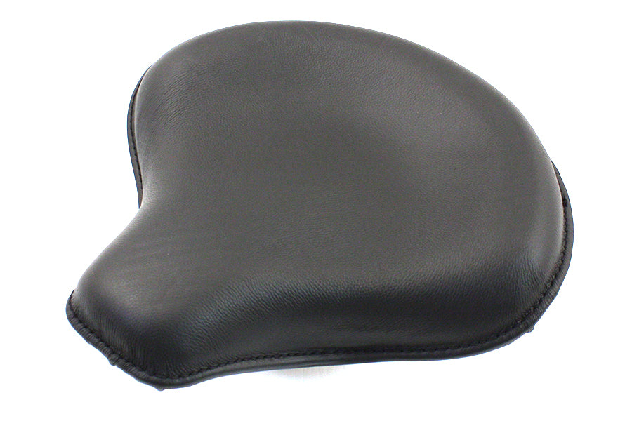 Black Leather Solo Seat 0 /  Custom application