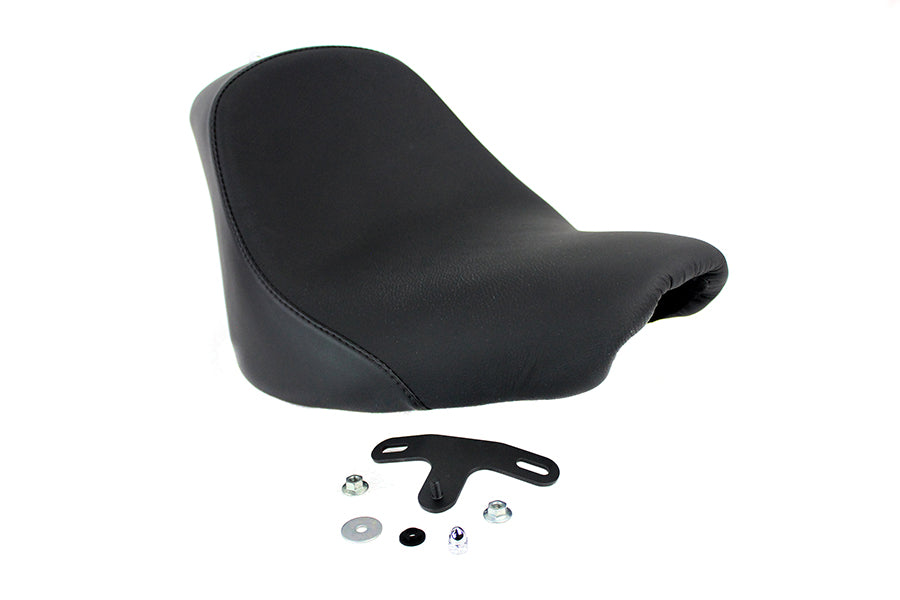 Wyatt Gatling Butt Bucket Solo Seat Black Naughahyde 2018 / UP FLST 2018 / UP FXST