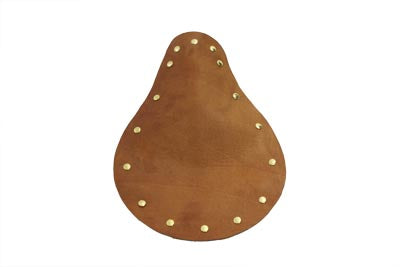 Bare Bones Brown Leather Solo Seat 0 /  Custom application
