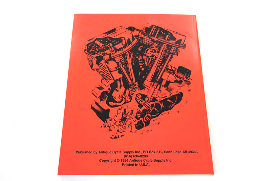 Spare Parts Book for 1949-1957 Panhead 1949 / 1957 FL