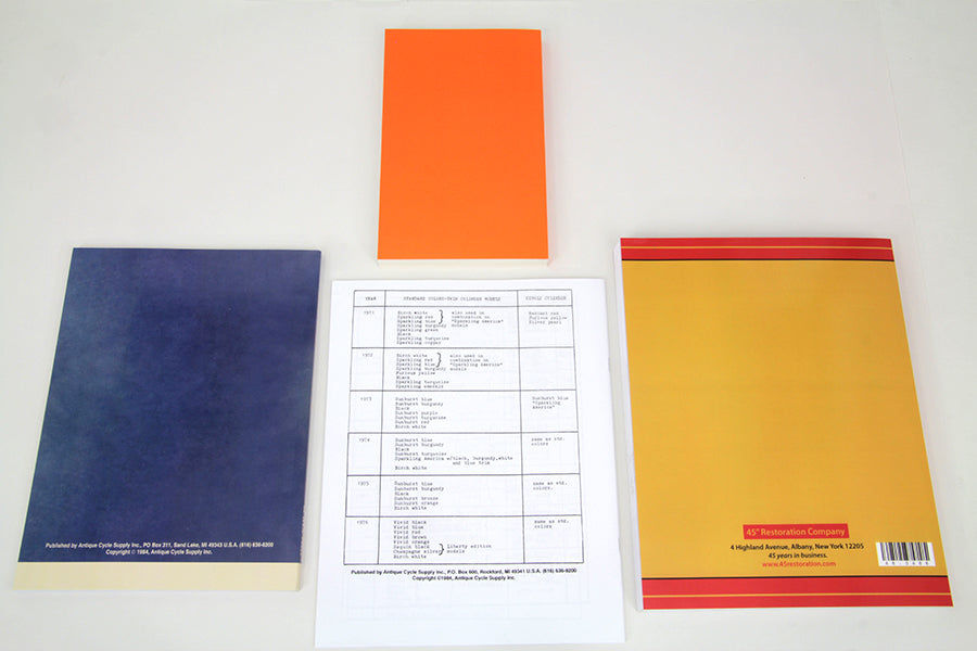 45 Manual Set 1936 / 1952 W