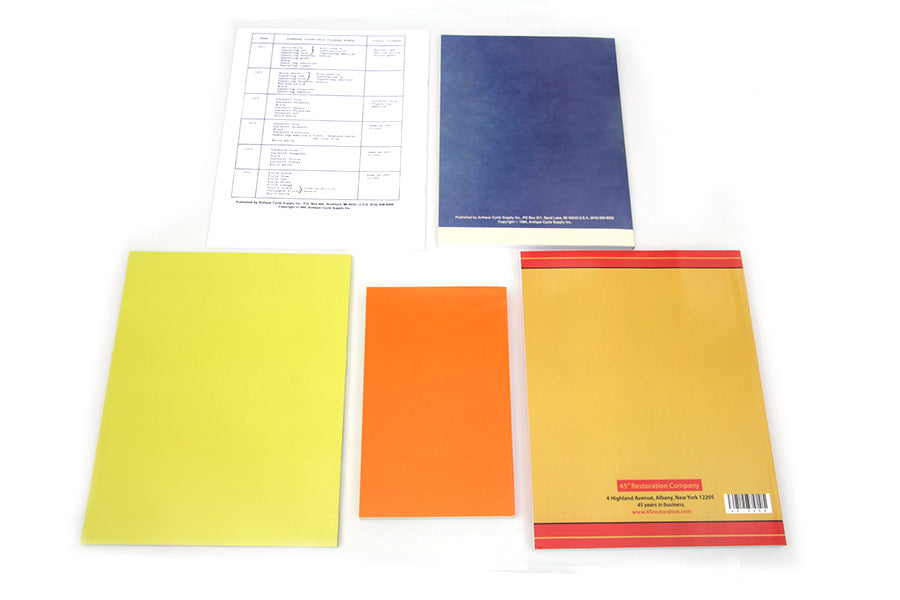 WL & WLA Manual Set 1937 / 1952 WL 1940 / 1945 WLA 1949 / 1952 WLA