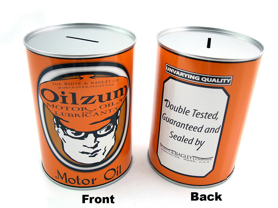 Oilzum Oil Can Coin Bank Set 0 /  All