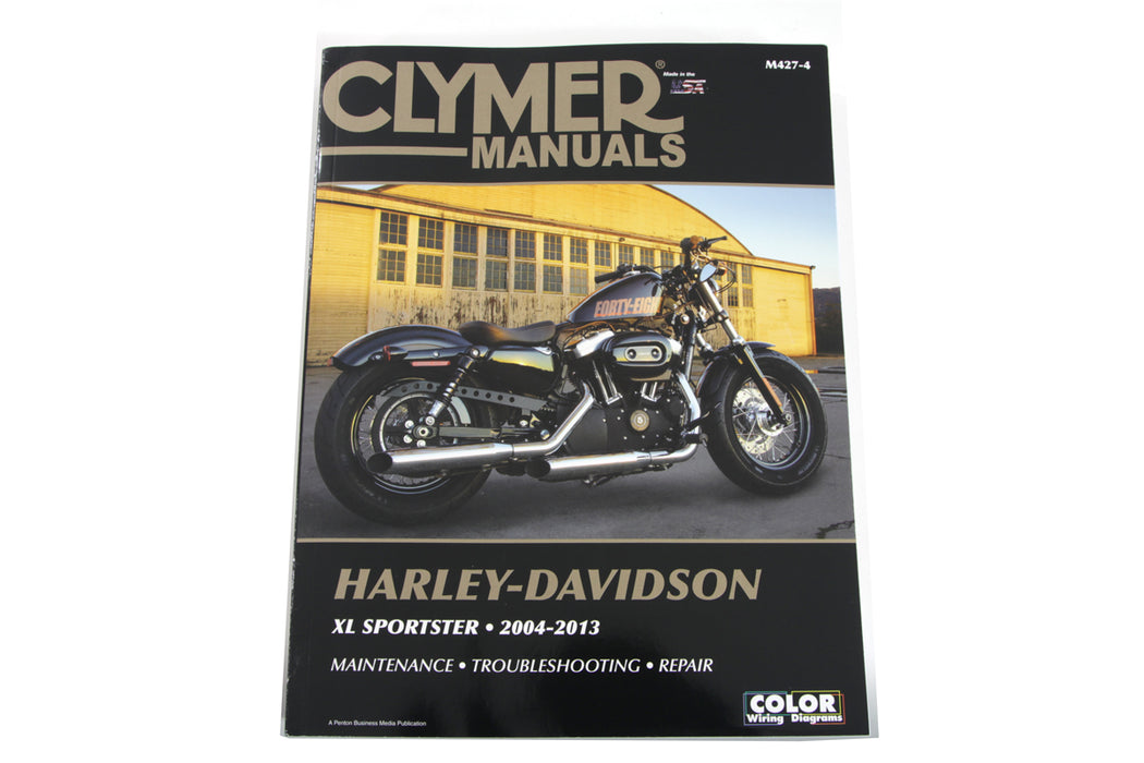 Clymer Repair Manual for 2004-13 XL 2004 / 2013 XL 8832004 / 2013 XL 883c2004 / 2013 XL 883L2009 / 2013 XL 883N2004 / 2013 XL 883R2004 / 2013 XL 1200C2004 / 2013 XL 1200L2007 / 2013 XL 1200N2004 / 2013 XL 1200R2011 / 2013 XL 1200X