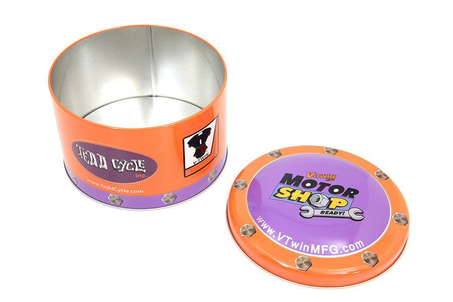 V-Twin Motor Shop Ready Round Can Set 0 /  All