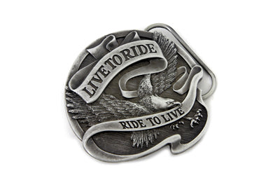 Live to Ride 75 Anniversary Belt Buckle 0 /  All