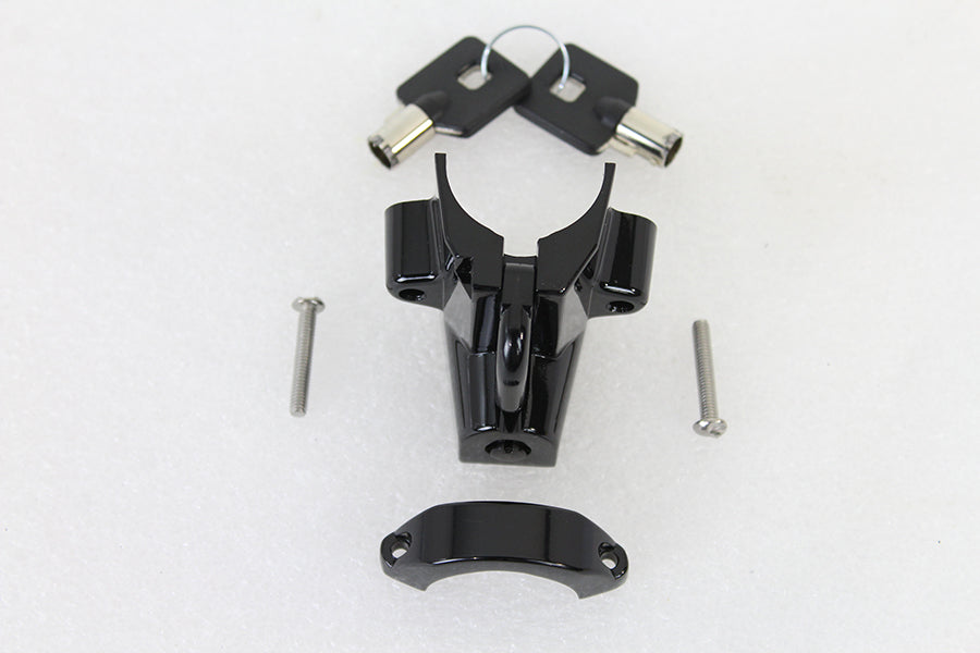 Black Helmet Lock with Pipe Key 0 /  All models