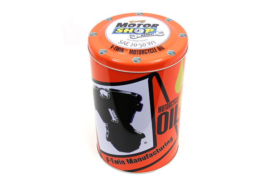 1.5 Gallon V-Twin Round Oil Can 0 /  All models