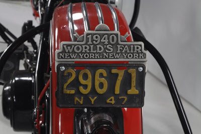 1940 World's Fair License Plate Topper 0 /  All models