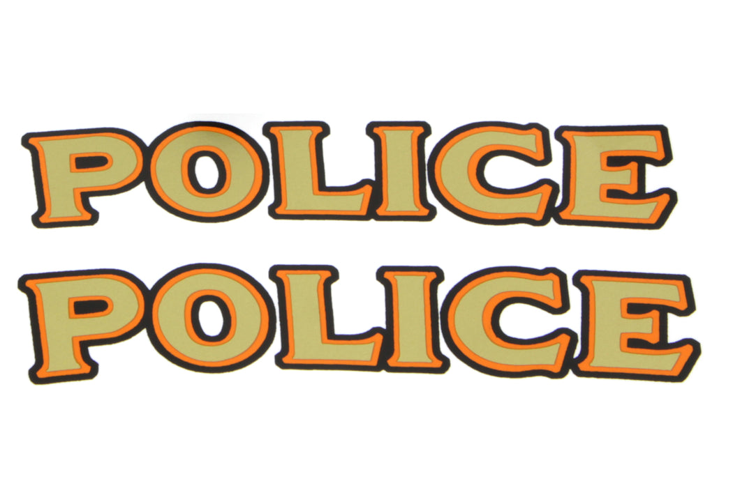 Front Fender Police Decal Set 1941 / 1984 FL