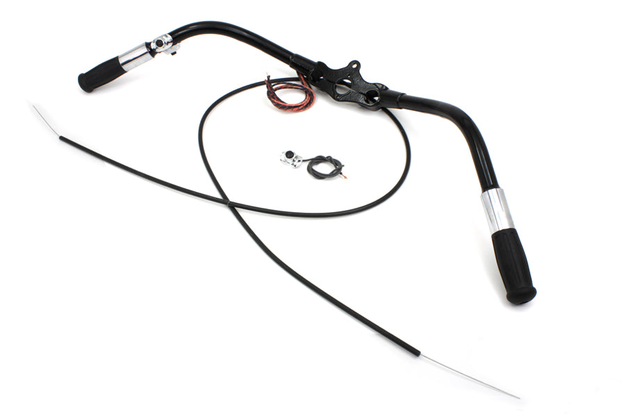 Spring Fork Speedster Handlebar Assembly Black 1936 / 1940 EL 1941 / 1945 FL 1929 / 1952 WL 1929 / 1958 G 1938 / 1945 UL