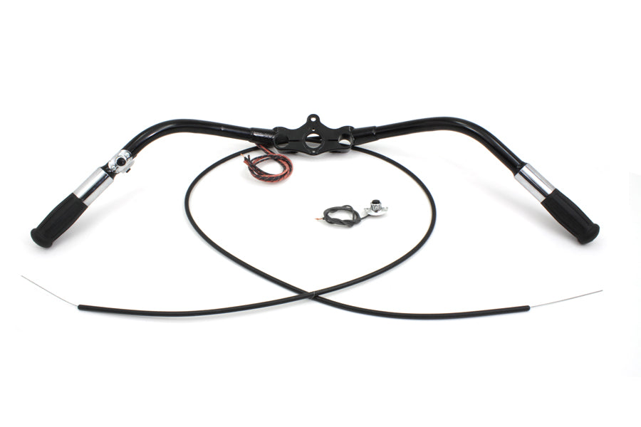 Spring Fork Speedster Handlebar Assembly Black 1936 / 1940 EL 1941 / 1945 FL 1929 / 1952 WL 1929 / 1958 G 1938 / 1945 UL