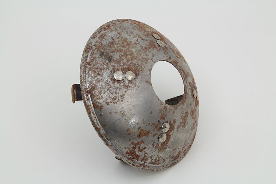 Rear Hub Cap Raw Steel 1952 / 1978 XL