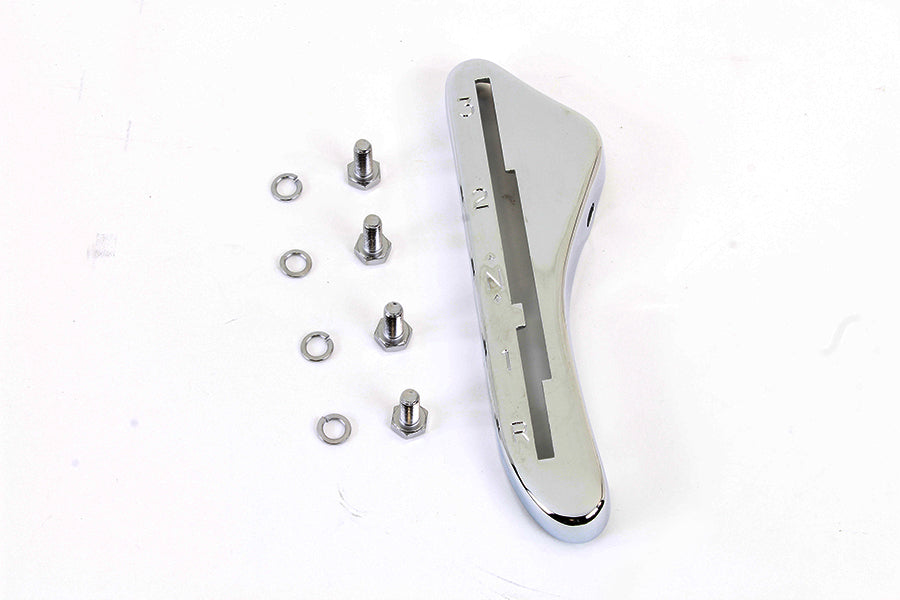 Chrome 3 Speed and Reverse Left Side Tank Hand Shifter Gate 1947 / 1965 FL 1947 / 1973 G