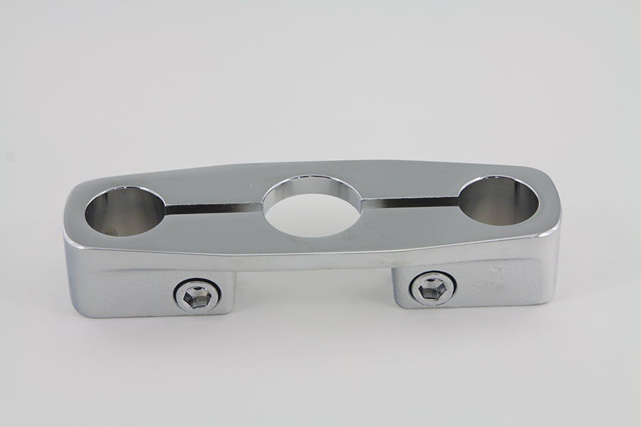 Chrome Plated Inline Triple Tree 1936 / 1957 WL