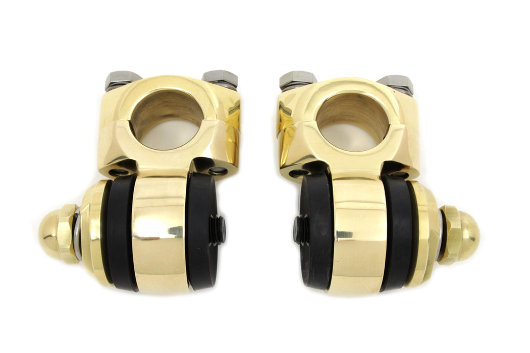 Polished Brass Flanders Riser Tops 1941 / 1948 FL 1936 / 1952 W