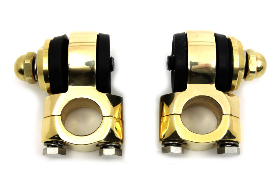 Polished Brass Flanders Riser Tops 1941 / 1948 FL 1936 / 1952 W