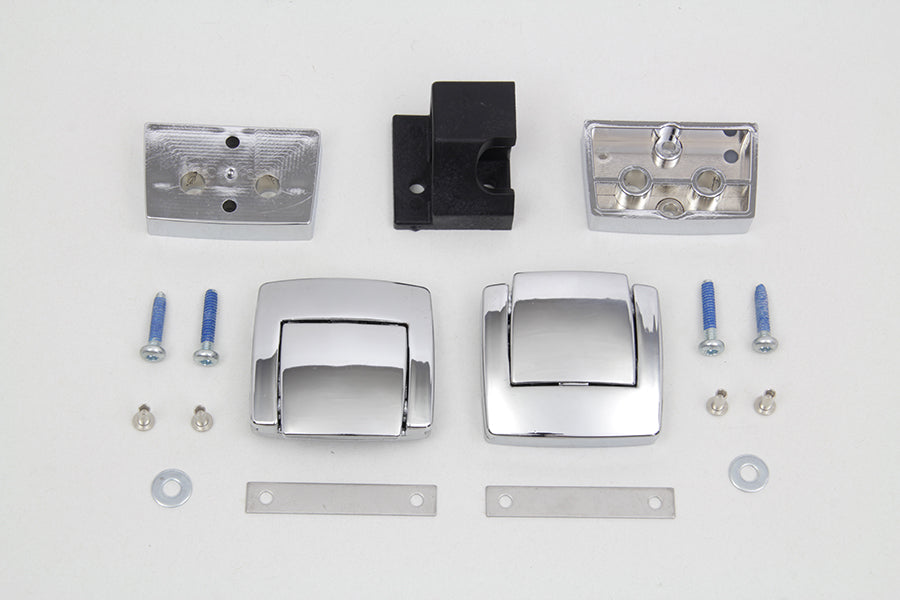 Chrome Tour-Pak Latch Kit 1999 / 2013 FLT