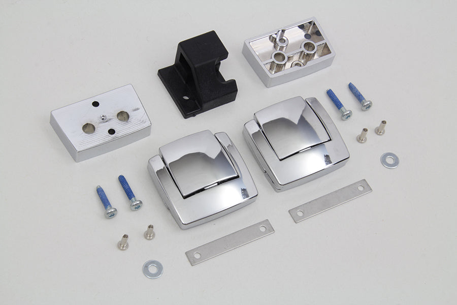 Chrome Tour-Pak Latch Kit 1999 / 2013 FLT