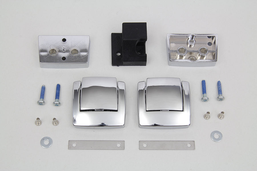 Chrome Tour-Pak Latch Kit 1999 / 2013 FLT