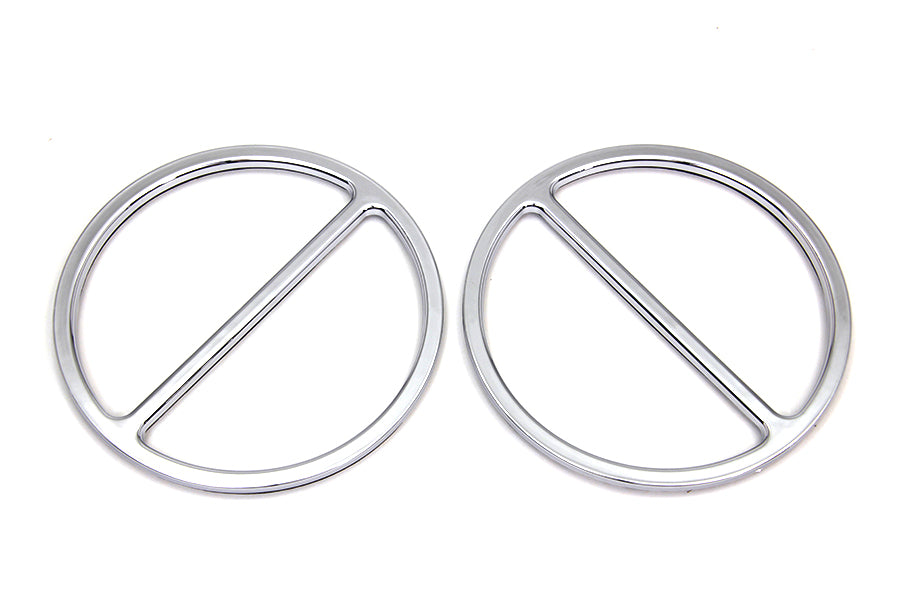 Chrome Crossbar Front Speaker Grill 1996 / 2013 FLT