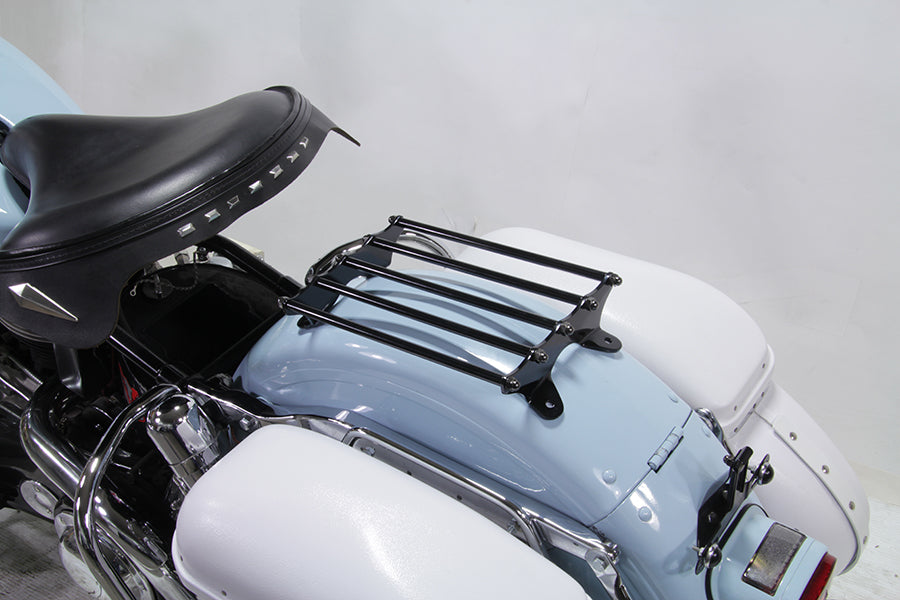Wyatt Gatling Vintage Black Luggage Rack 1936 / 1940 EL 1941 / 1957 FL