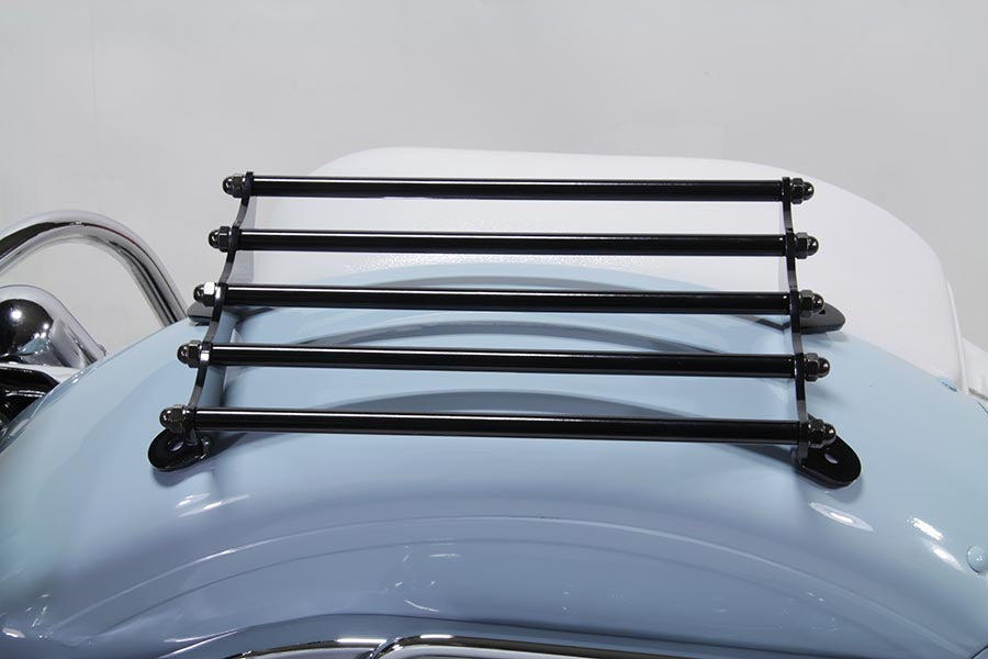 Wyatt Gatling Vintage Black Luggage Rack 1936 / 1940 EL 1941 / 1957 FL