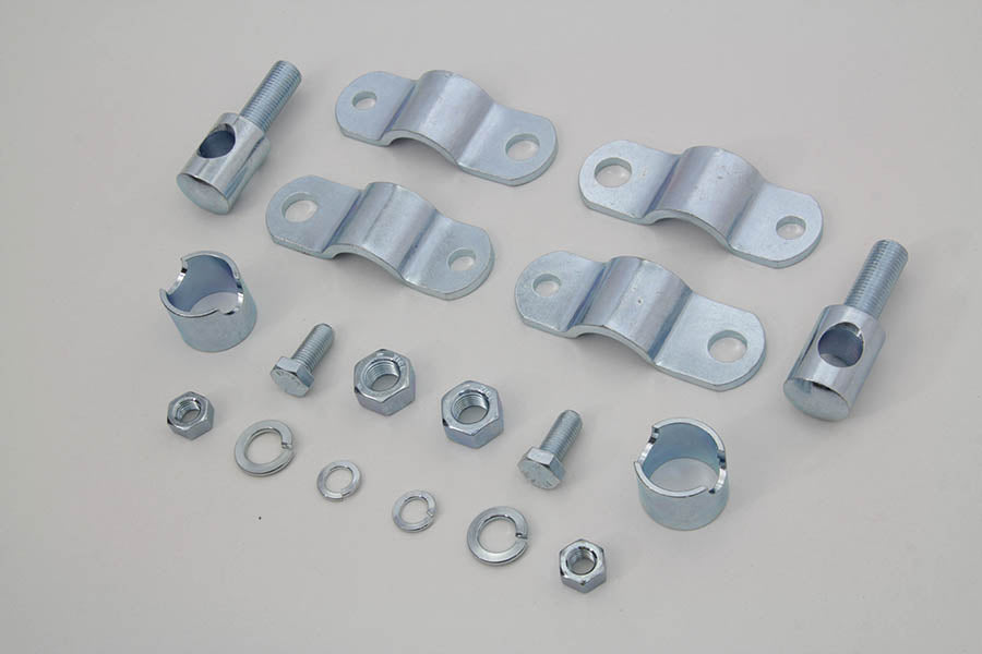 Windshield Clamp Kit Zinc 1936 / 1948 U 1936 / 1952 W 1936 / 1940 EL 1941 / 1949 FL