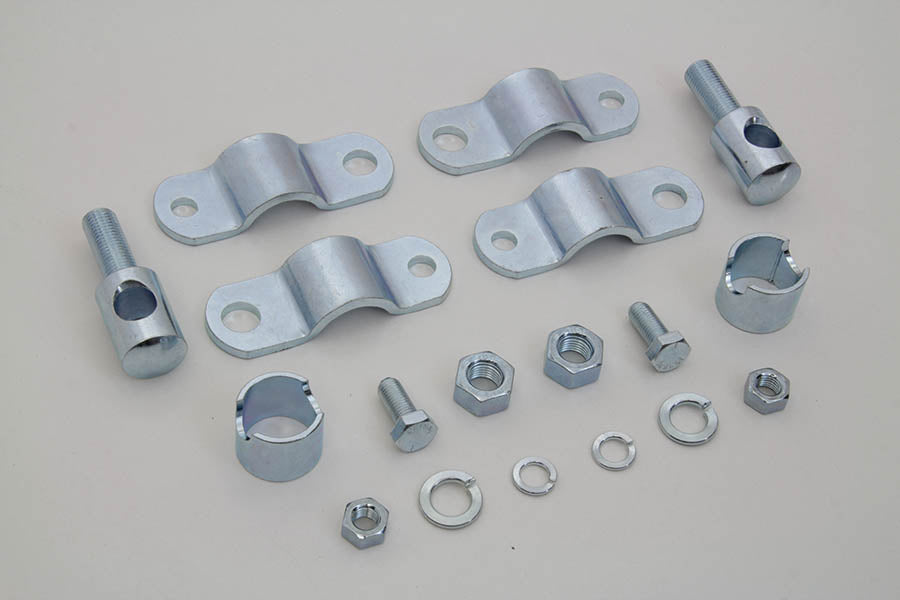 Windshield Clamp Kit Zinc 1936 / 1948 U 1936 / 1952 W 1936 / 1940 EL 1941 / 1949 FL
