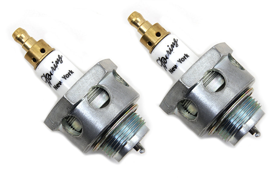 7/8 Doering Spark Plug Set 1909 / 1916 F 1930 / 1936 VL 1930 / 1936 RL 1937 / 1948 UL 1917 / 1926 J