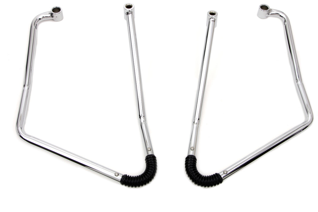 Chrome Adjustable Saddlebag Support Kit 0 /  Custom application