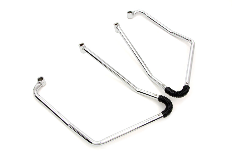 Chrome Adjustable Saddlebag Support Kit 0 /  Custom application