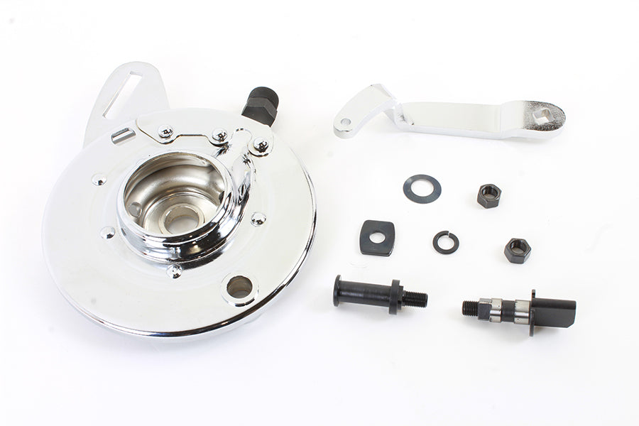 45 Rear Brake Backing Plate Kit Chrome 1941 / 1952 W
