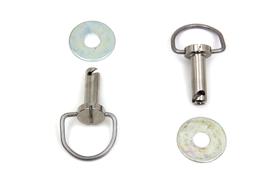 Bail Head Style Saddlebag Stud Set 2014 / UP FLT