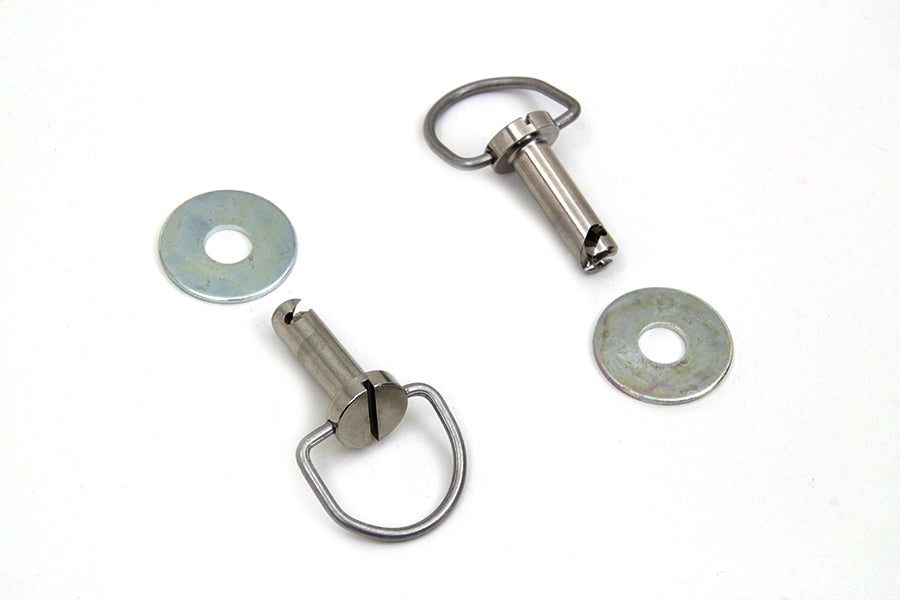 Bail Head Style Saddlebag Stud Set 2014 / UP FLT