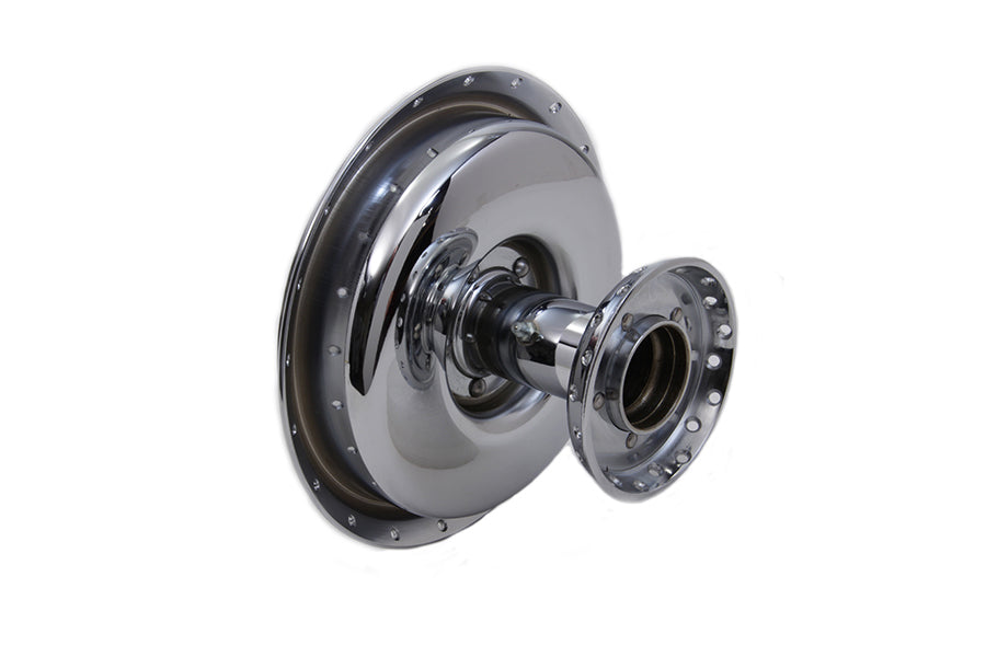 Front Wheel Hub and Brake Drum Chrome 1941 / 1952 WL