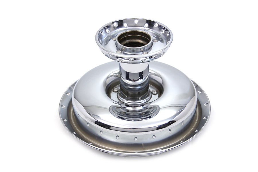Front Wheel Hub and Brake Drum Chrome 1941 / 1952 WL